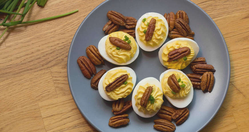 How to make Southern Pecan Deviled Eggs