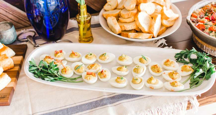 classic southern deviled eggs