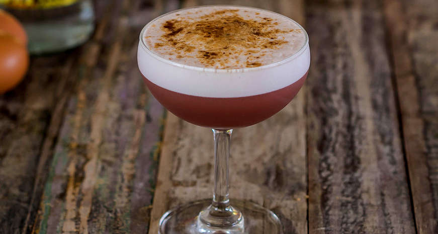 An easy-to-make molasses cocktail