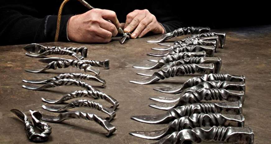 Shuck your next oyster with Carolina Shuckers hand-forged knives