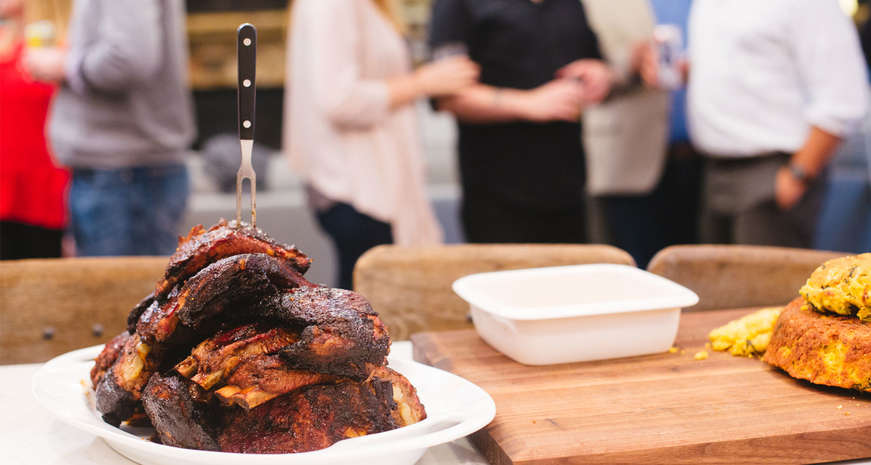 Southern parties have good friends, better drinks and the best food.