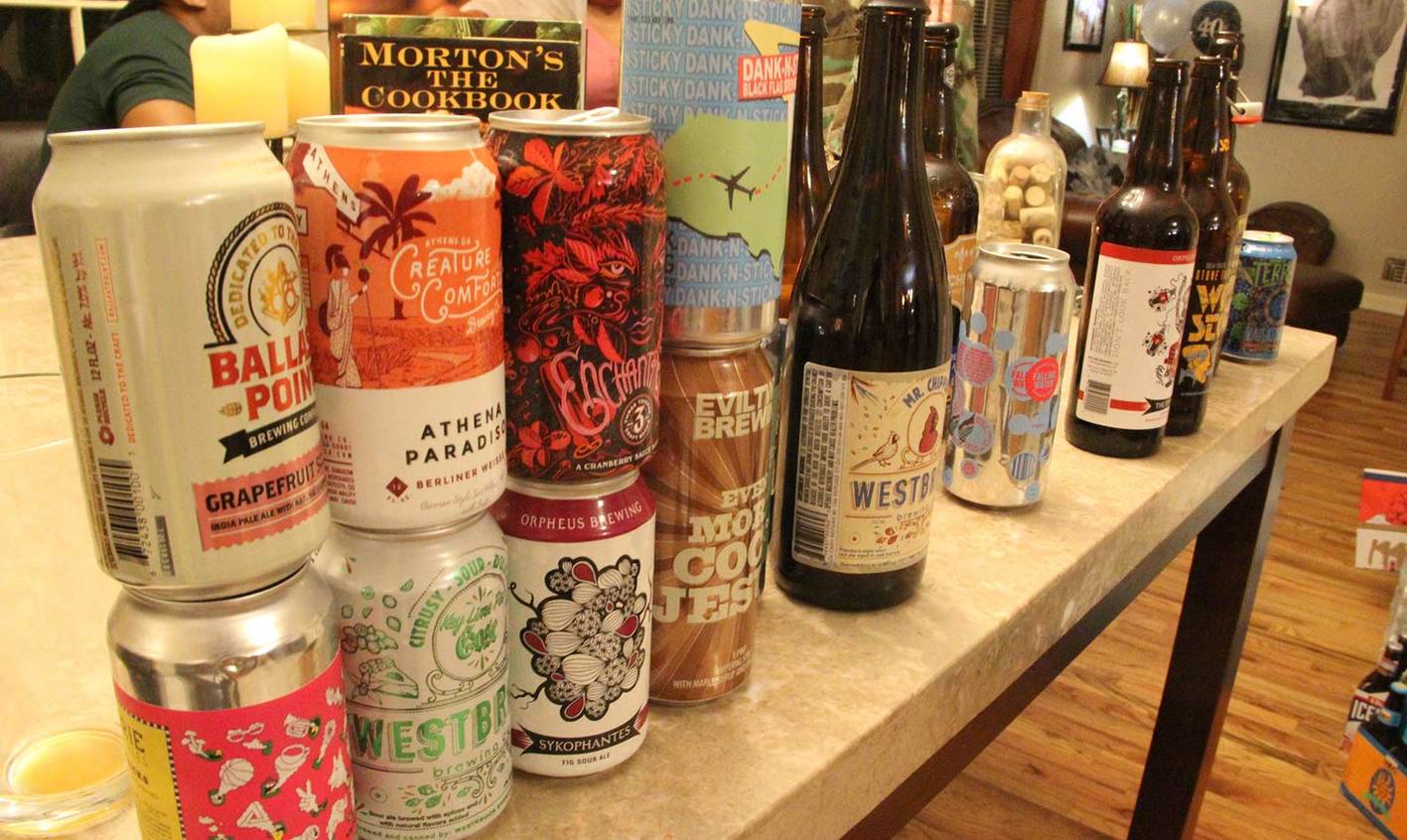 How to throw a bottle share beer party Southern Kitchen