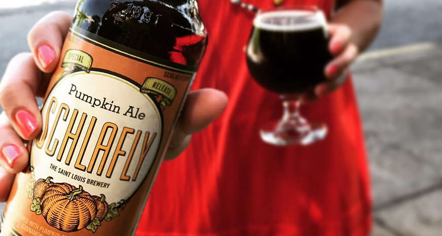 Pumpkin Ale from Schalfly Beer in St. Louis, Mo.