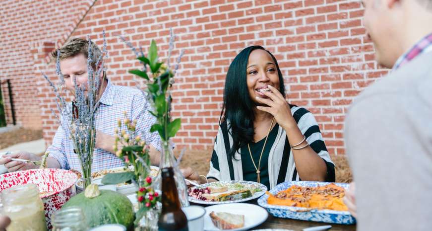 outdoor thanksgiving