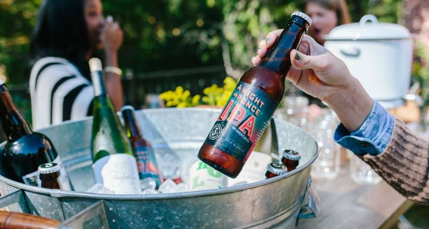 outdoor thanksgiving drinks