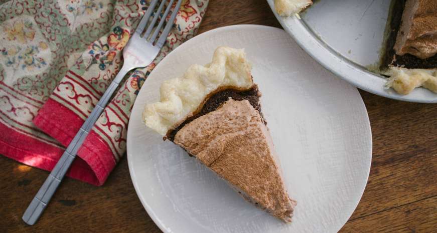 Chocolate Chess Pie