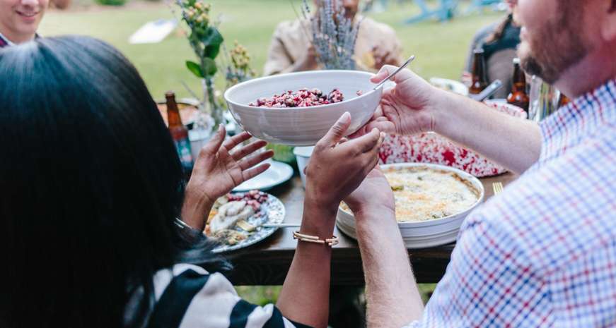 outdoor thanksgiving