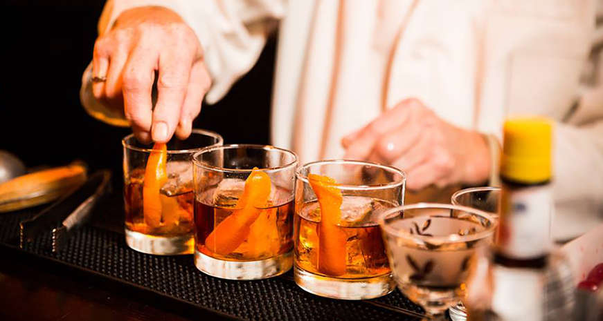 Serving up Old Fashioneds at The Pendennis Club