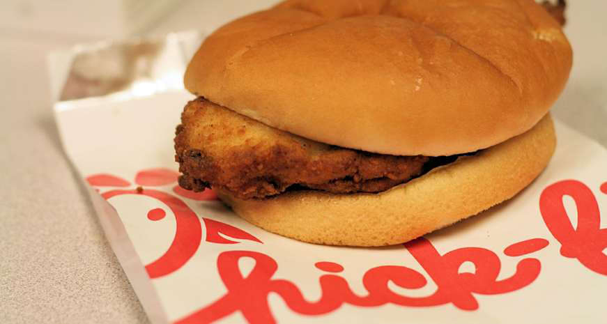 Chick-fil-A chicken sandwich