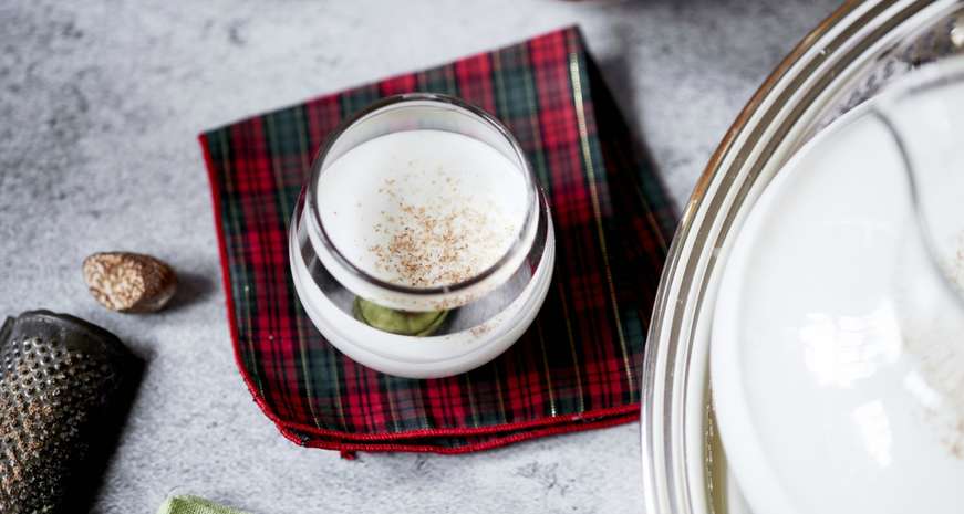 Anne Byrn's eggnog