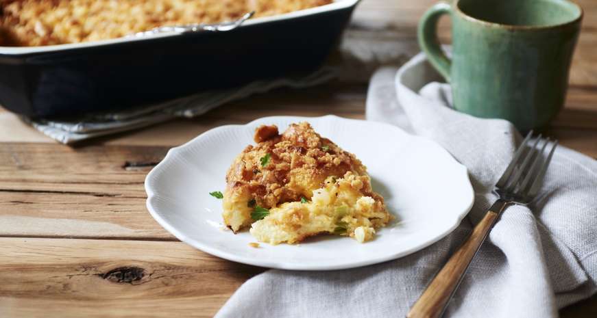 Anne Byrn's Make-Ahead Breakfast Strata