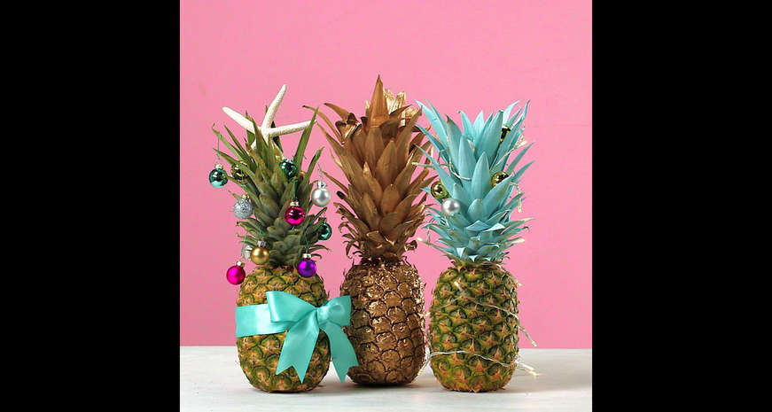 Pineapple Christmas trees