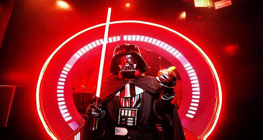 The Darkside pop-up bar