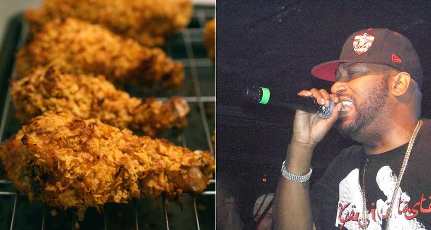 Make oven-fried chicken with Bun B's help