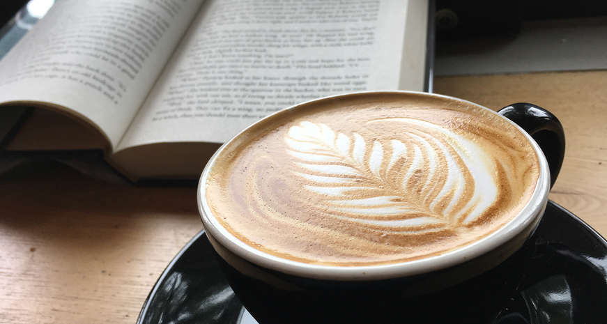 Coffee and a book