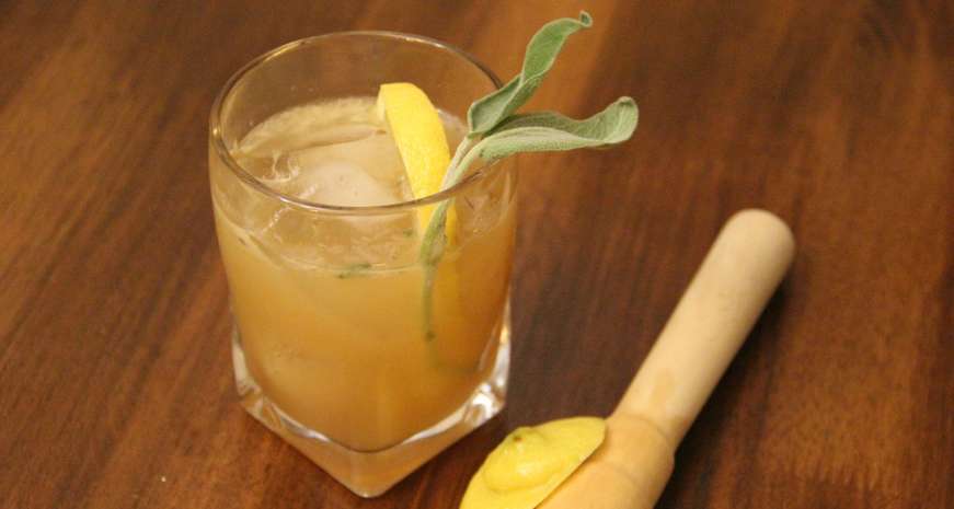 Maple Bourbon Smash