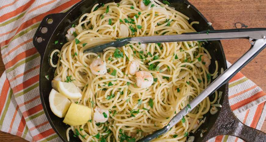 Shrimp Scampi Pasta