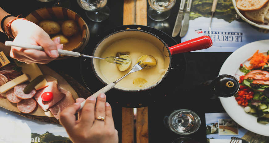 Cheese fondue