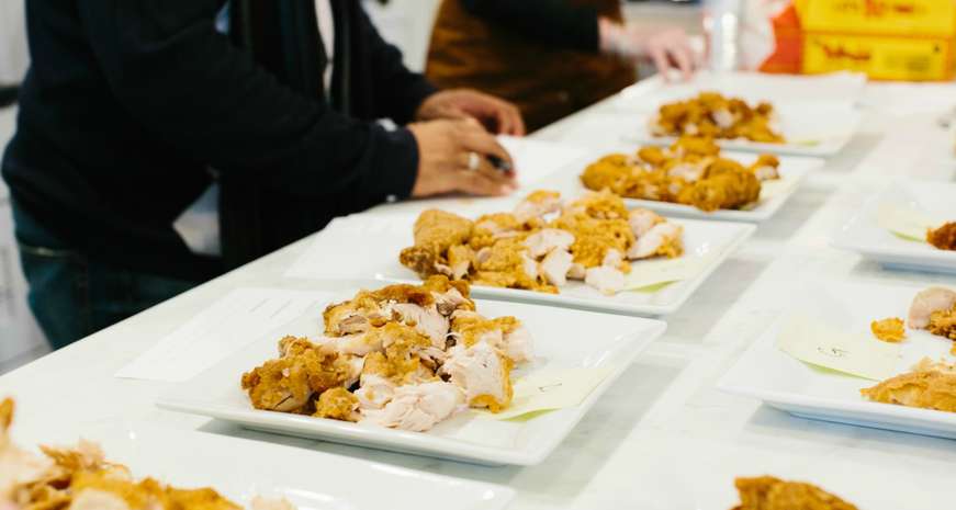 Chicken tasting