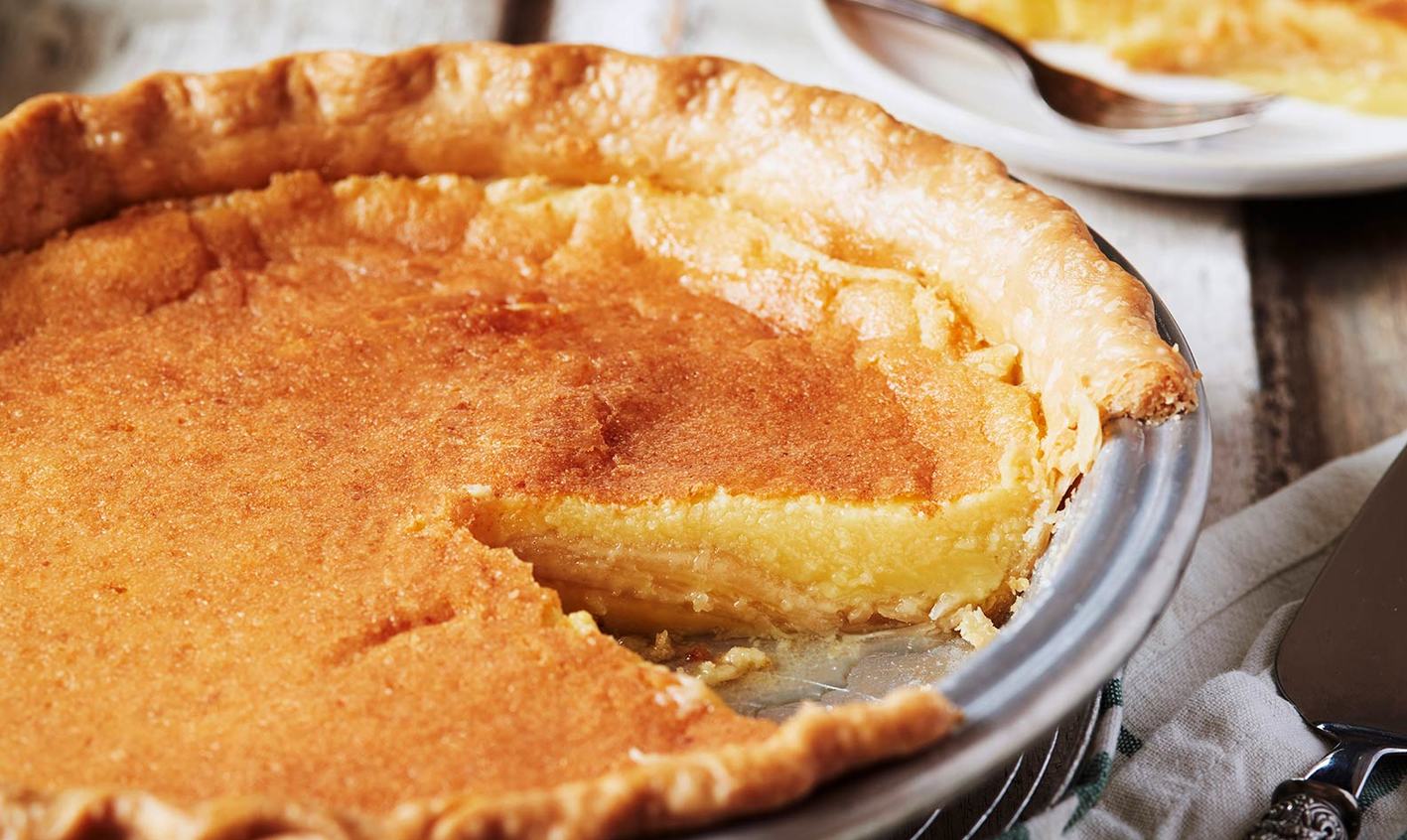 You don't have to drive to Kentucky for this delicious buttermilk pie
