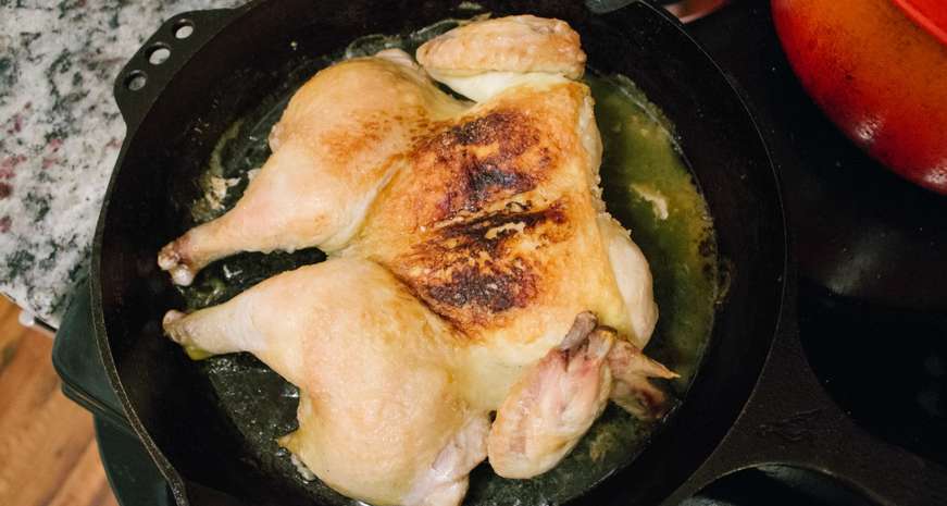 Skillet chicken