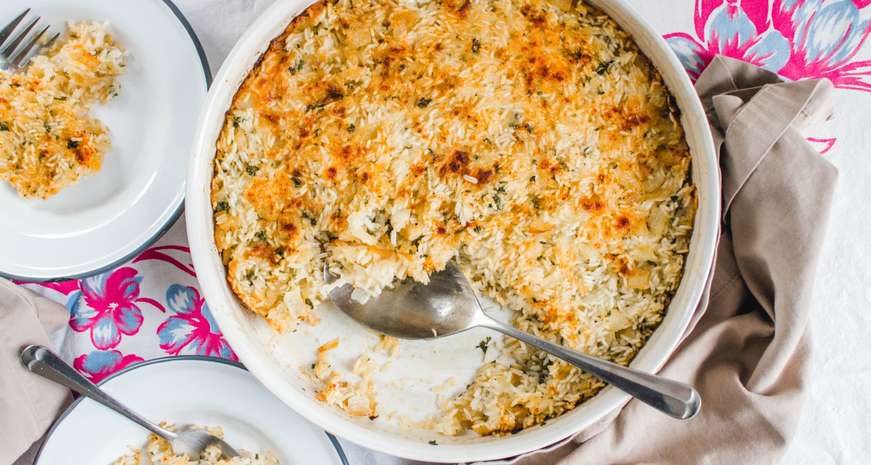 Rice and Vidalia Onion Casserole
