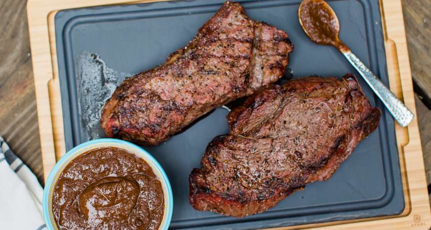 Perfectly grilled steak