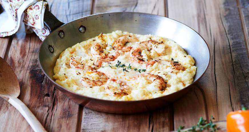 Anne Byrn's shrimp & grits