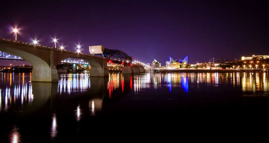 Chattanooga at night