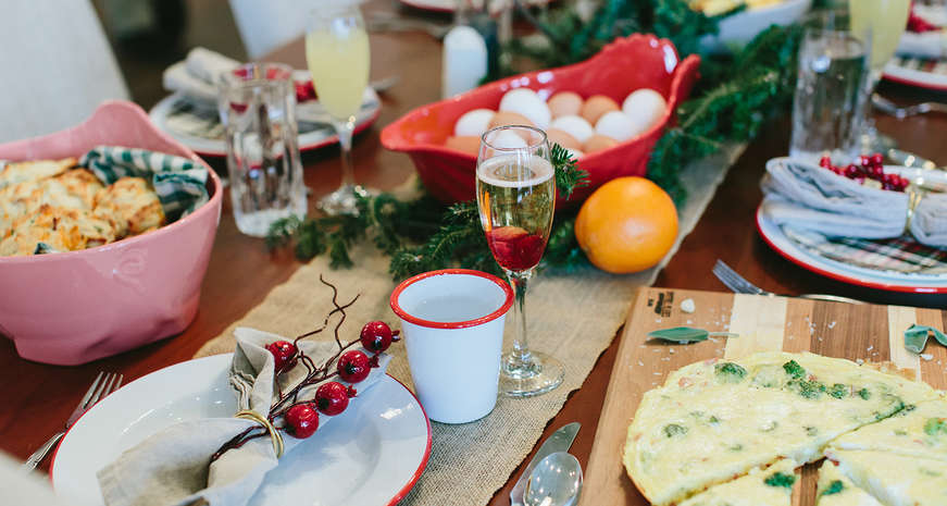 Christmas brunch