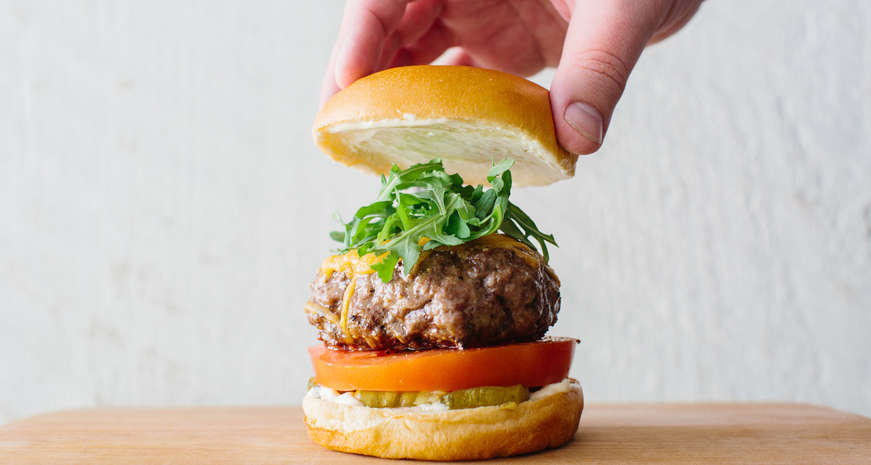 Classic Grilled Cheeseburger