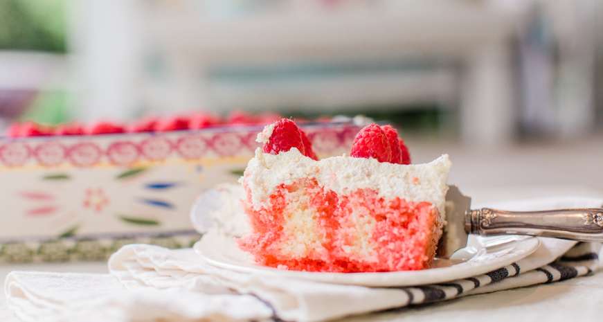 Strawberry Poke Cake