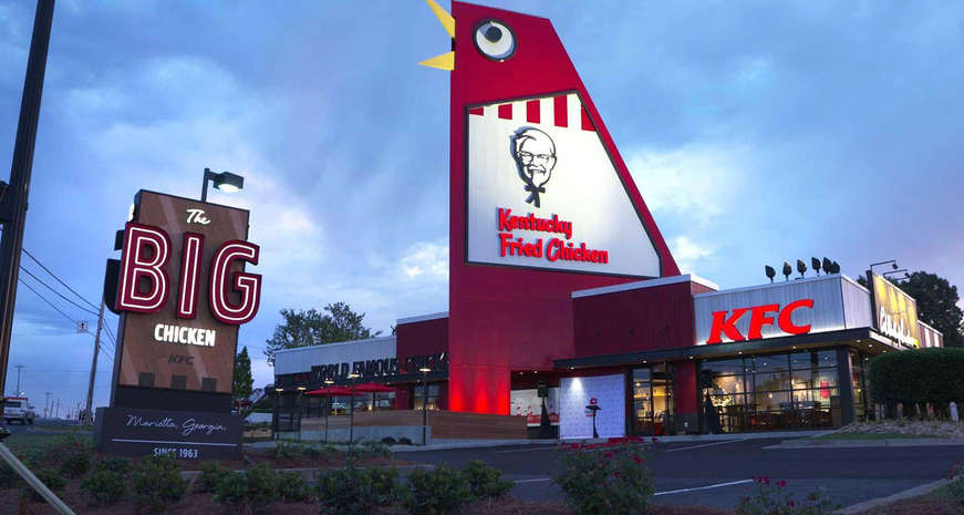 The Big Chicken in Marietta, Georgia