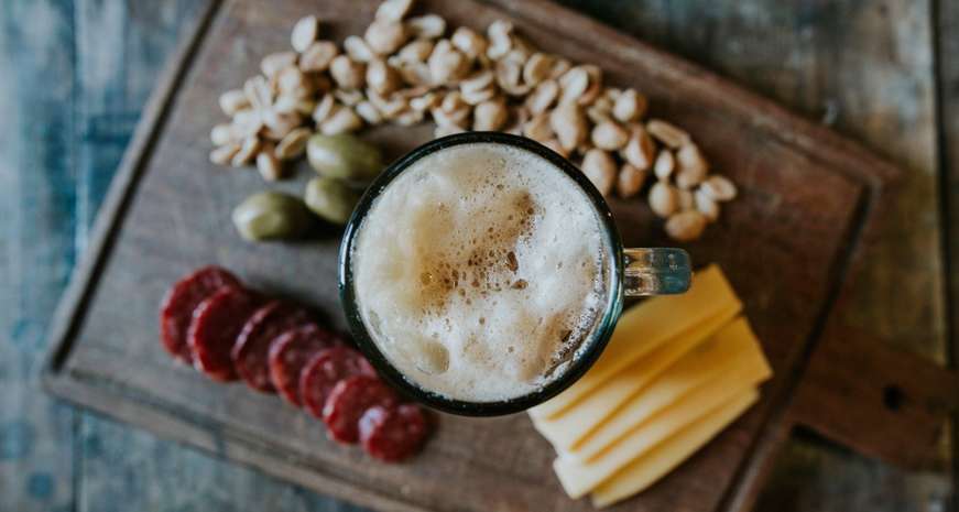 beer and cheese