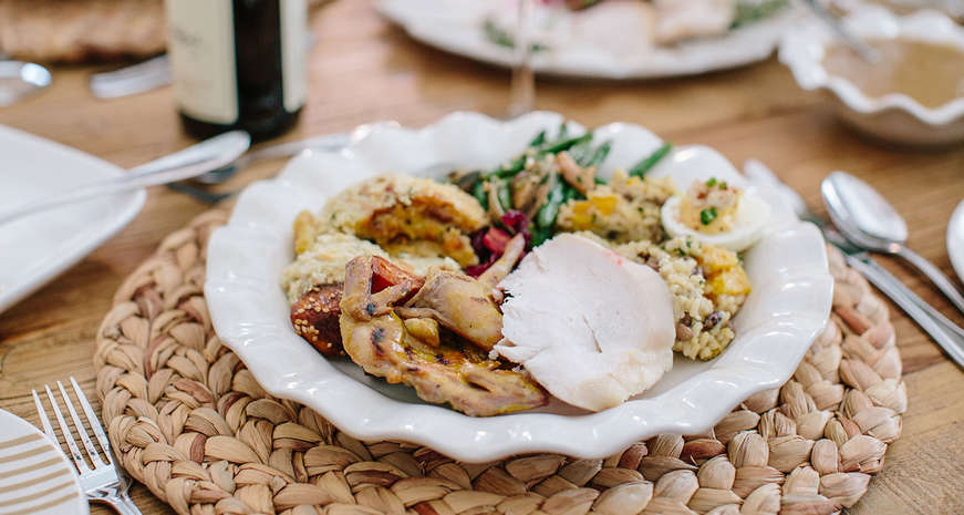 thanksgiving meal