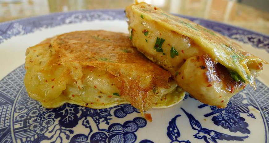 ham and cheese french toast pancakes