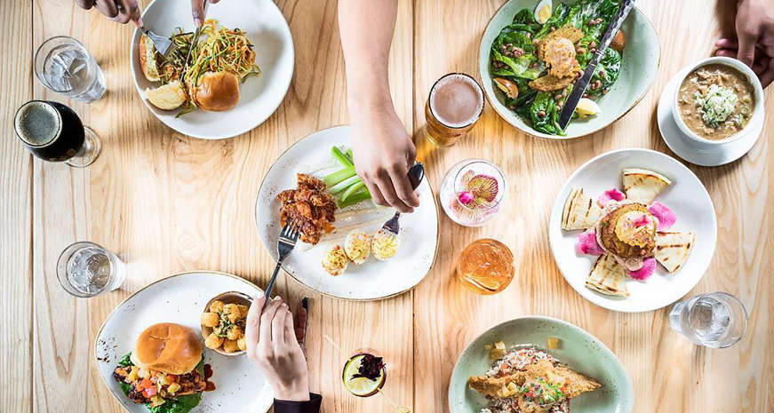 Dinner at Chicken+Beer