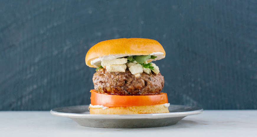 lamb burger