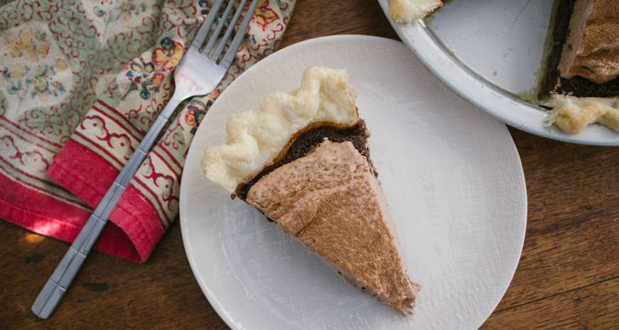 Chocolate Chess Pie