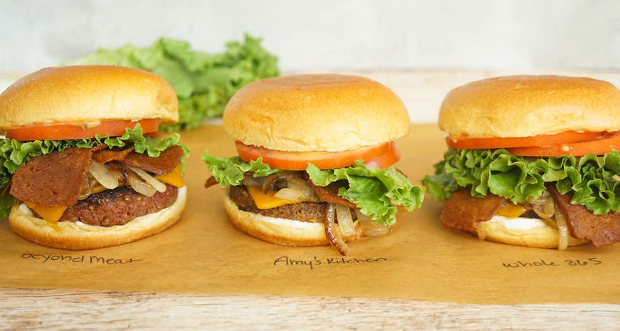 vegan burgers