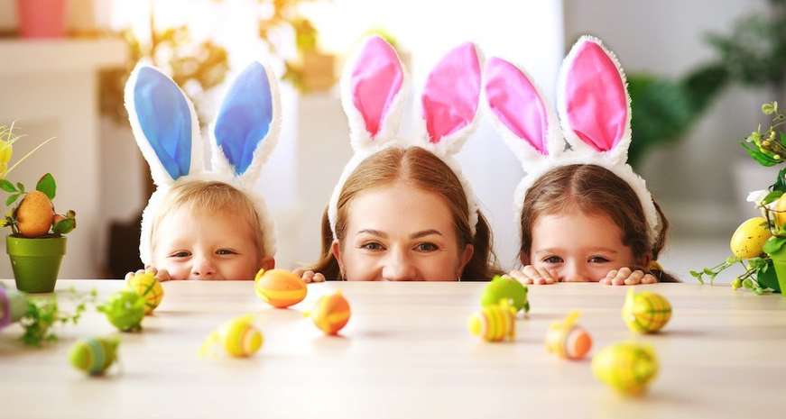 Perfect Easter egg hunt