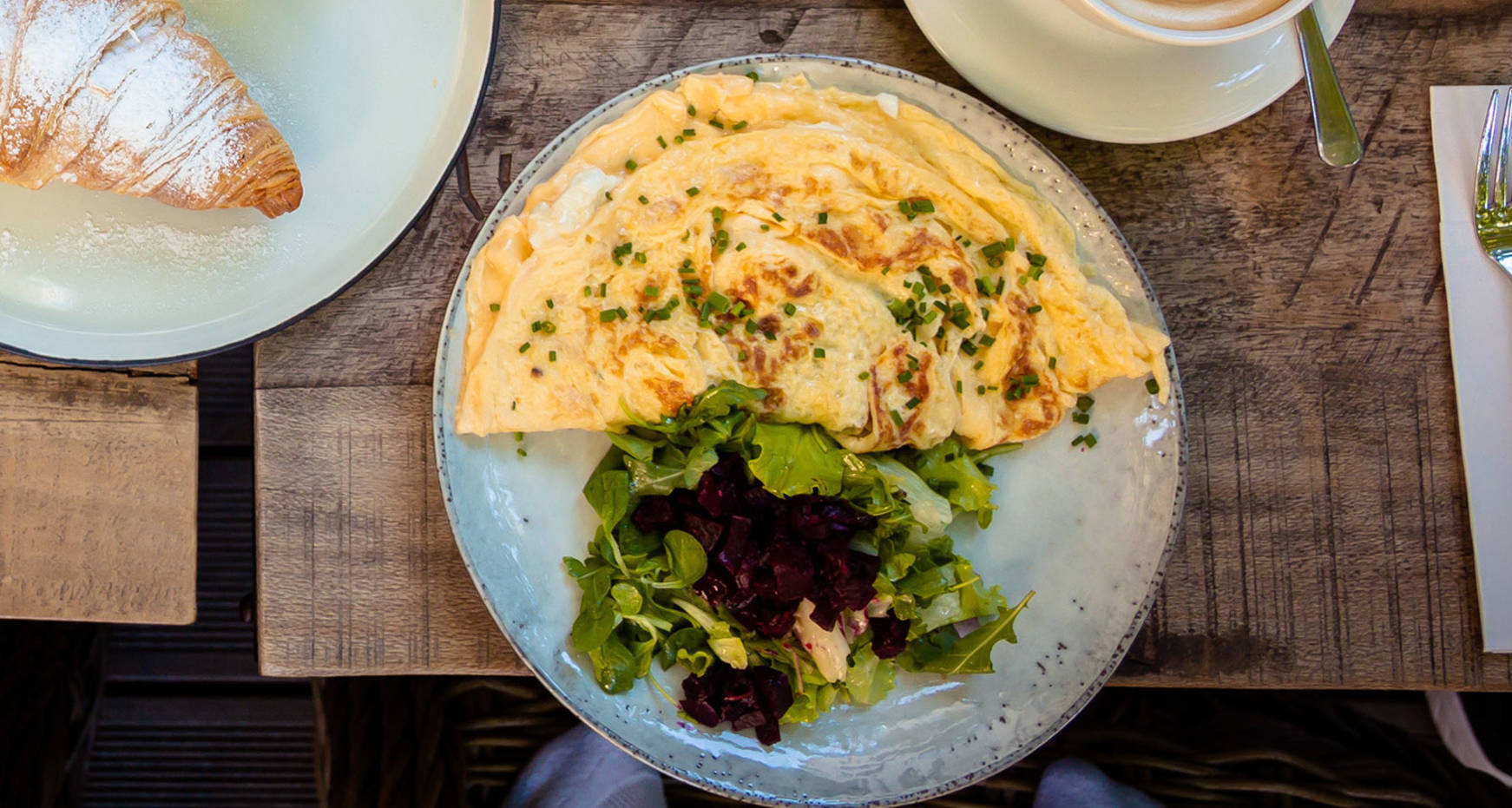 How to make a crepe omelet Southern Kitchen