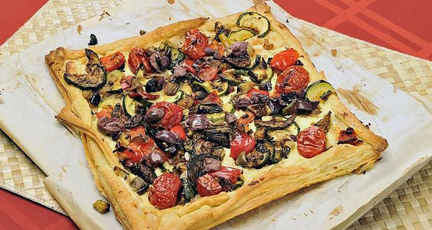 vegetable tart