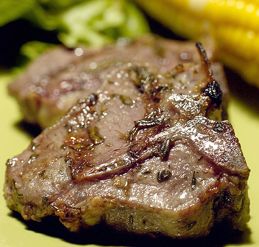 Grilled Lamb Chops With Rosemary and Thyme | Southern Kitchen