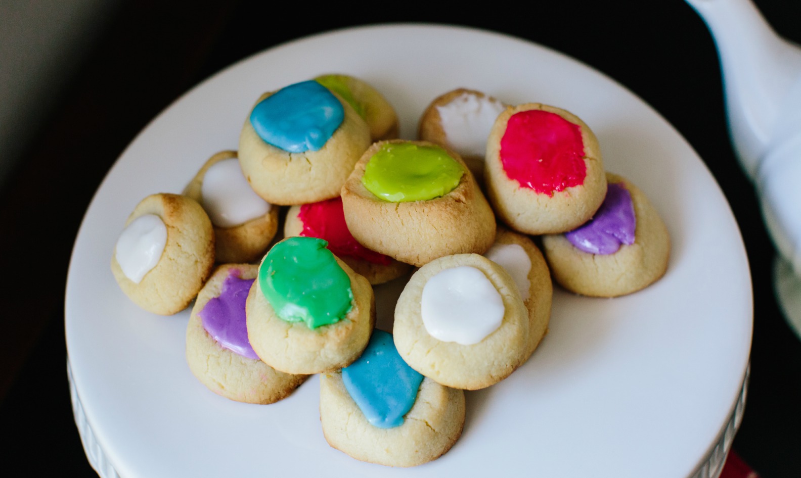 Thumbprint Shortbread Cookies from Henri's Bakery Southern Kitchen