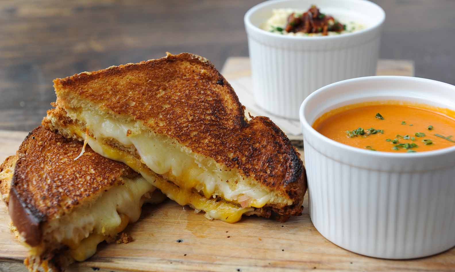 Grilled Bleu Cheese & Prosciutto Sandwich Southern Kitchen