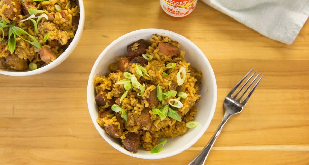 OnePot Chicken and Sausage Jambalaya Southern Kitchen
