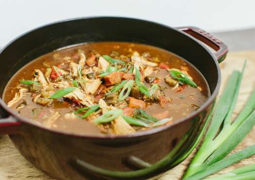 Chicken and Andouille Sausage Gumbo