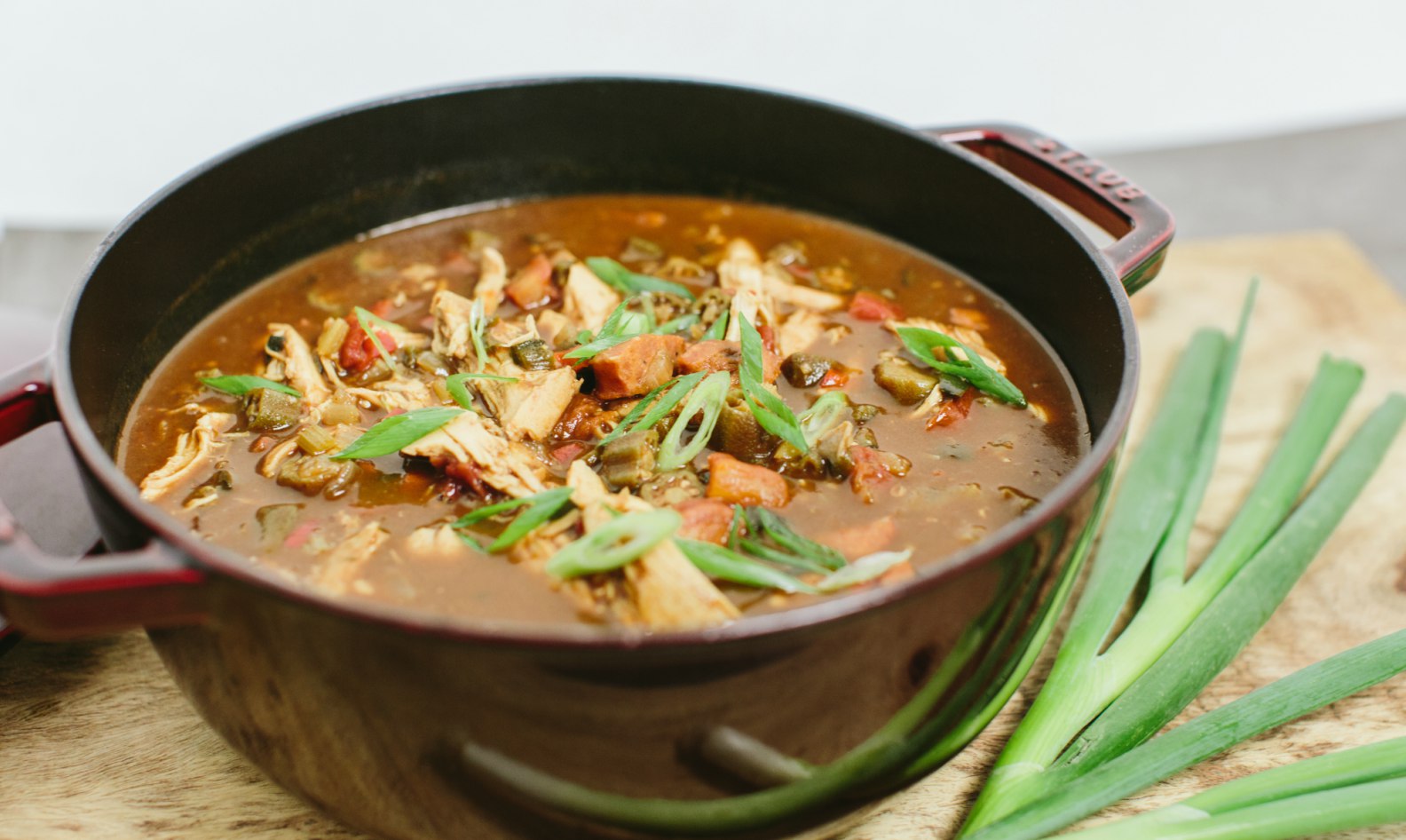 Chicken And Andouille Sausage Gumbo Southern Kitchen