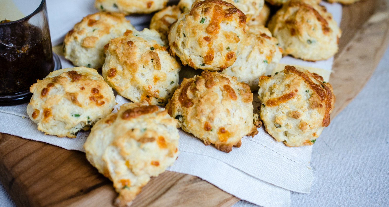 Recipe Virginia Willis' Herb and Cheese Drop Biscuits Southern Kitchen
